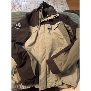 Section Division Snowboarding Jacket Coat Parka Brown Ski Jacket Parka M
